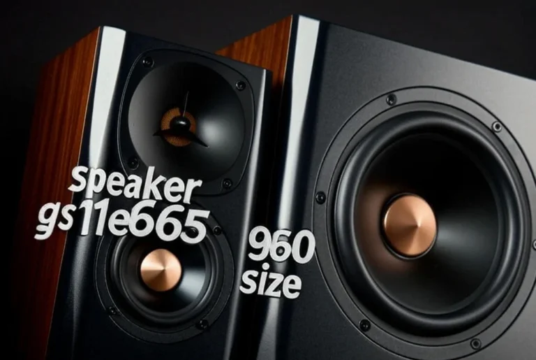 Speaker gs1e665 960 size:A Complete Guide